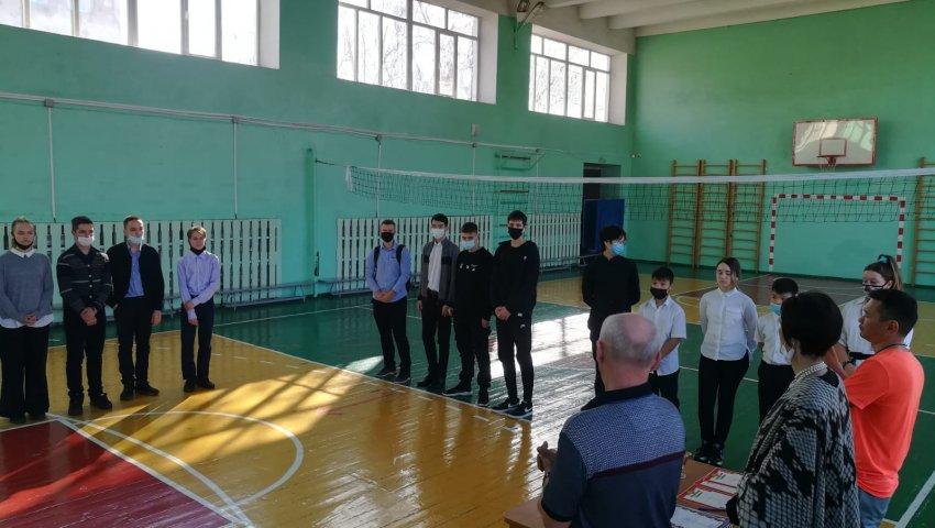 Первенство школы по волейболу