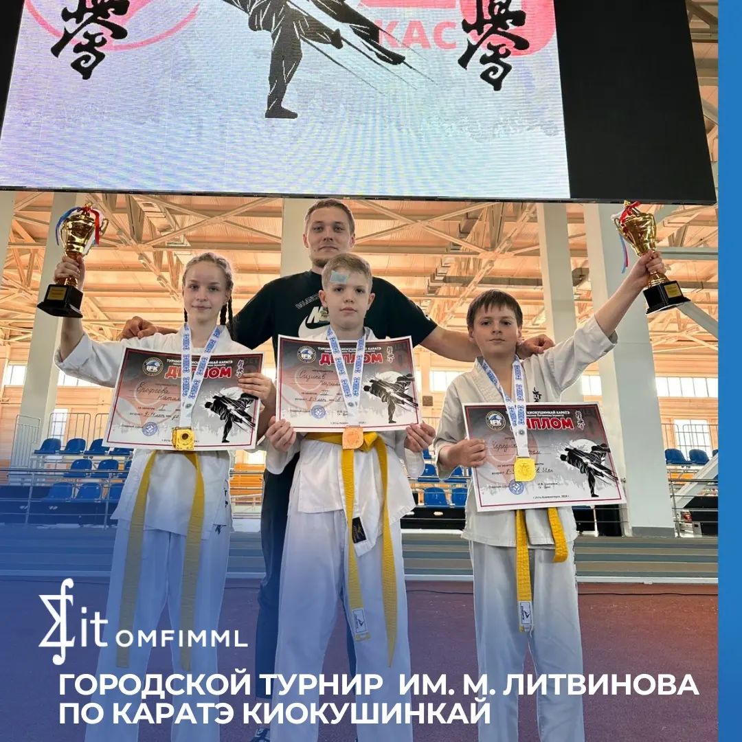 Городской турнир им. М.Литвинова по каратэ Киокушинкай.