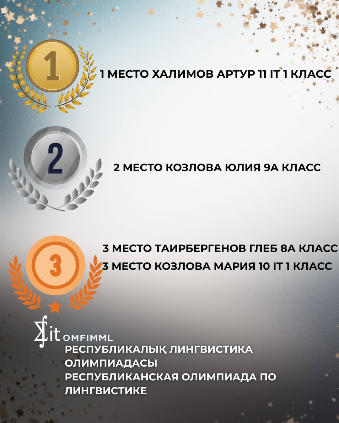Республикалық лингвистика  олимпиадасы